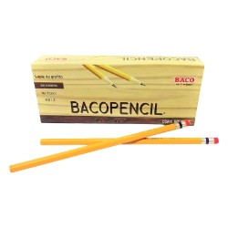 LAPIZ DE GRAFITO HEXAGONAL BACO
