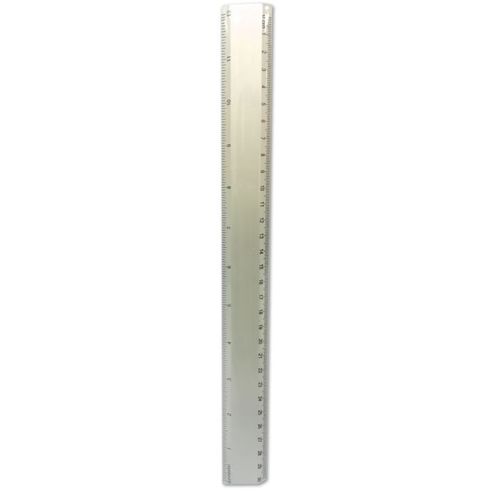 REGLA DE ALUMINIO DE 30 CENTIMETROS
