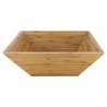 Panera Bambu Cuad 28Cm