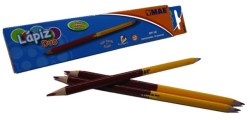 LAPIZ DUO TRIANGULAR MAE ROJO/GRAFITO