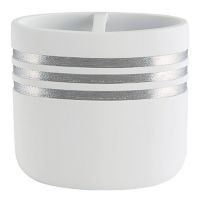 Portacepillo raya plata