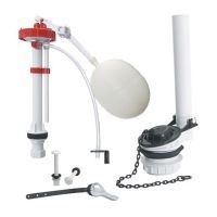 Juego completo  accesorios plastico p/ wc