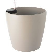 Maceta autorregante clásico 32 x 30 cm taupe