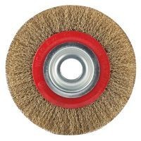 6" Grata circular, acero ondulado
