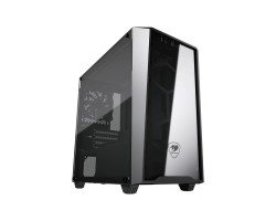 Gabinete Cougar Mg120-g M-atx Templado color Negro