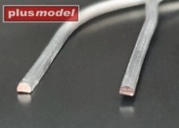 Lead wire halfround 1,0 mm