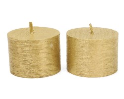 Velas Crio Dorado (2 Piezas)