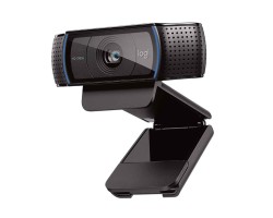 Webcam Logitech C920 Pro color Negro Panorámica con Micrófono USB 2.0 de 1080 px Clip 960-000764