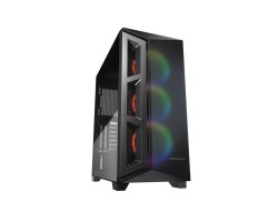 Gabinete Cougar Darkblader X5 Argb Eatx S/fuente Cristal 385um30.0003 color Negro