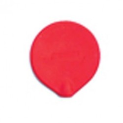 Electrodo de carbon 10cm rojo
