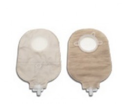 Bolsa transparente antireflujo para urostomia y valvula, con aro de...