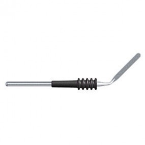 Electrodo de cuchillo curvo corto reusable