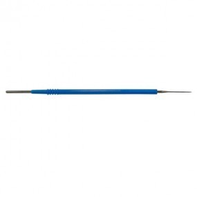 Electrodo de aguja extendida larga reusable