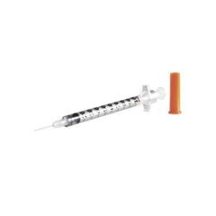 BD Ultra-Fine Jeringas de Insulina de 0.5 ML y Aguja Integrada de 31 Gauge X 8 MM