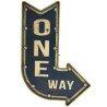 Letrero One Way S/B