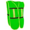 Chaleco de malla con reflejante verde