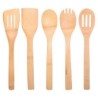 Set 5 Utensilios Bambu