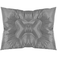 Cama rectangular diseño de hueso 55 x 75 cm gris turquesa