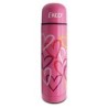 Termo Corazones Rosa