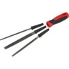 Set de limas 4 piezas