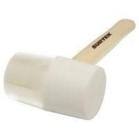 Mazo de hule blanco 8oz