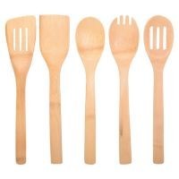 Set 5 Utensilios Bambu