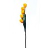 Vara de tulipán amarillo artificial