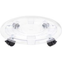 Base maceta plástica c/ruedas 43 cm