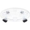Base maceta plástica c/ruedas 43 cm