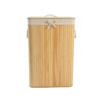 Cesto De Ropa Rectangular Bambu Natural