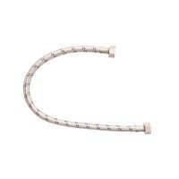 Manguera   tramado  aluminio tuercas ac.inox 55cm