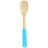 Cuchara lisa bambú mango silicón