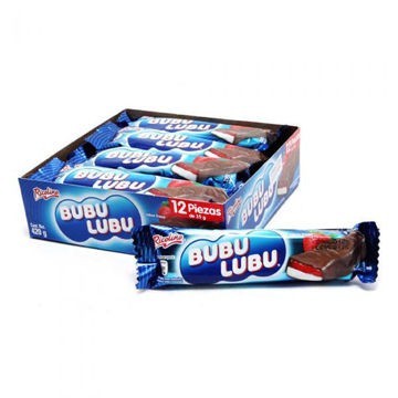 Chocolate Bubulubu 12 piezas de 420 g (IEPS inc.)