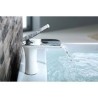 Monomando de lavabo Cales blanco