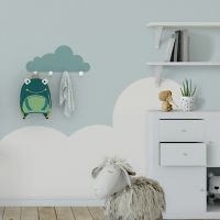 Percha nube celeste