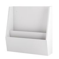 porta recibos blanco