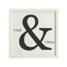 Cuadro frase Poder 32x32cm