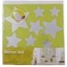 Vinil espejo autoadherible estrellas