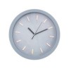 Reloj de pared gris 30cm