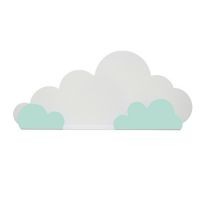 Repisa nube blanco con celeste