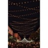 Guirnalda 24l led1w e27 15.85m