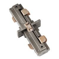 Conector Recto p/riel satinado