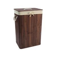 Cesto De Ropa Rectangular Bambu Chocolat