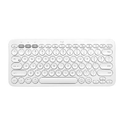 Teclado MULTI-DEVICE BLUETOOTH LOGITECH K380 - Inalámbrico, Blanco