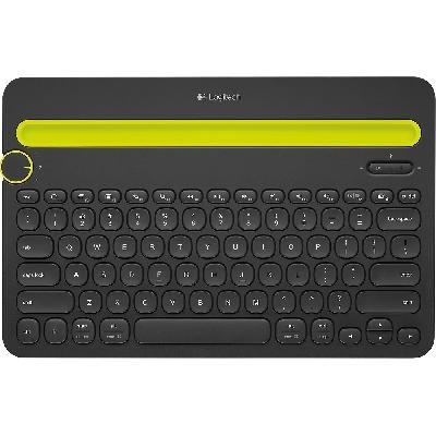 Teclado LOGITECH K480 - Negro, QWERTY, Inalámbrico, Bluetooth