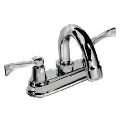 Mezcladora para Lavabo 4? Indra Satín Pulido Metalflu 02644