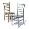Silla tiffany plata