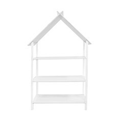 MUEBLE ORGANIZADOR DE AGLOMERADO DE MADERA 80.6 X 20 X 120 CM BLANCO