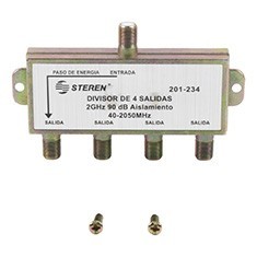DIVISOR DE 4 SALIDAS 2 GHZ