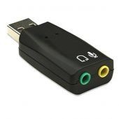 Convertidor Usb A Audio Brobotix Usb Negro